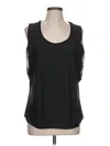 Assorted Brands Sleeveless T-shirt In Black