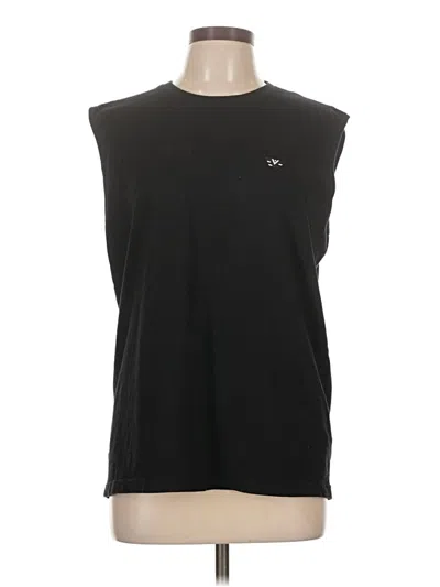 Pre-owned Assorted Brands Sleeveless T-shirt In Black