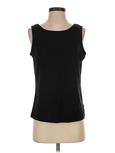 Pre-owned Assorted Brands Sleeveless T-shirt In Black