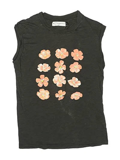 Pre-owned Assorted Brands Kids' Sleeveless T-shirt In Black
