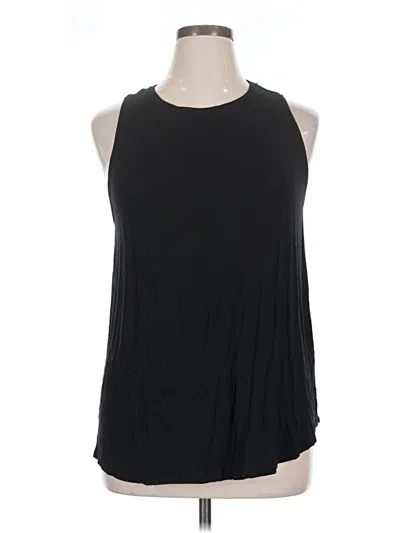 Pre-owned Assorted Brands Sleeveless T-shirt In Black