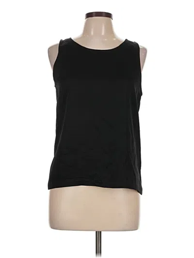 Pre-owned Assorted Brands Sleeveless T-shirt In Black