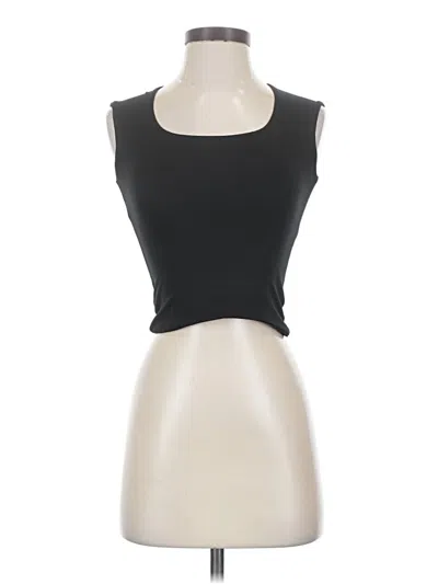 Pre-owned Assorted Brands Sleeveless T-shirt In Black