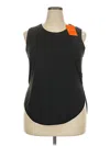 Assorted Brands Sleeveless T-shirt In Black