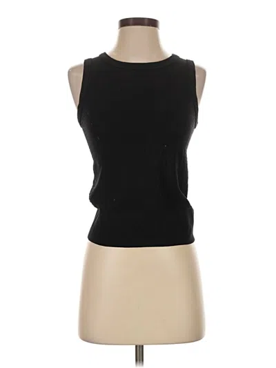 Pre-owned Assorted Brands Sleeveless T-shirt In Black