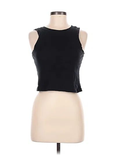 Pre-owned Assorted Brands Sleeveless T-shirt In Black