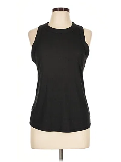Pre-owned Assorted Brands Sleeveless T-shirt In Black