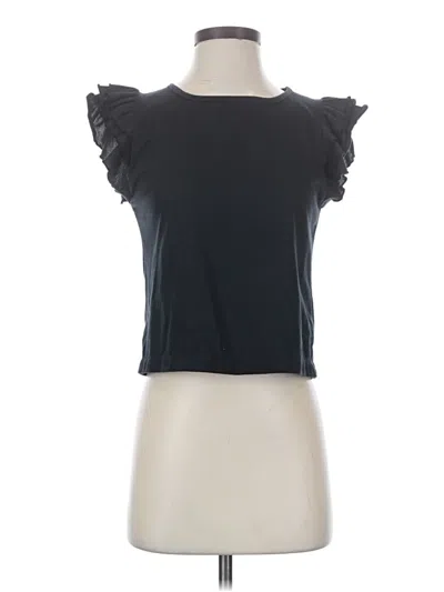 Pre-owned Assorted Brands Sleeveless T-shirt In Black