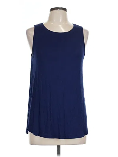 Pre-owned Assorted Brands Sleeveless T-shirt In Blue