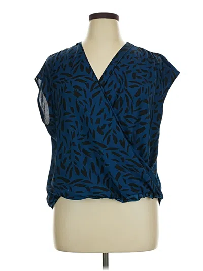 Pre-owned Assorted Brands Sleeveless T-shirt In Blue