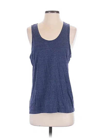 Pre-owned Assorted Brands Sleeveless T-shirt In Blue
