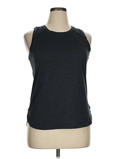 Pre-owned Assorted Brands Sleeveless T-shirt In Blue