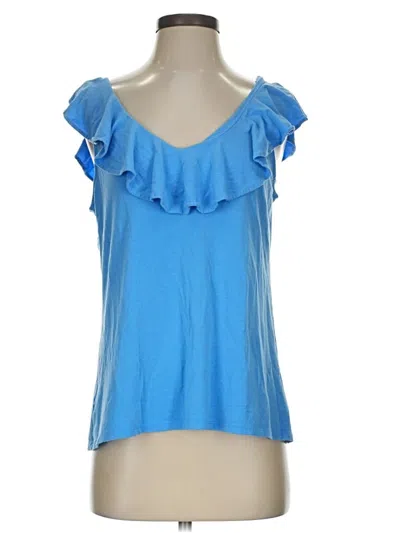 Pre-owned Assorted Brands Sleeveless T-shirt In Blue