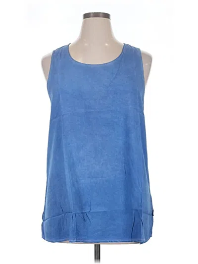 Assorted Brands Sleeveless T-shirt In Blue