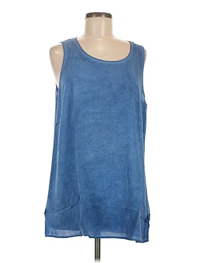 Assorted Brands Sleeveless T-shirt In Blue
