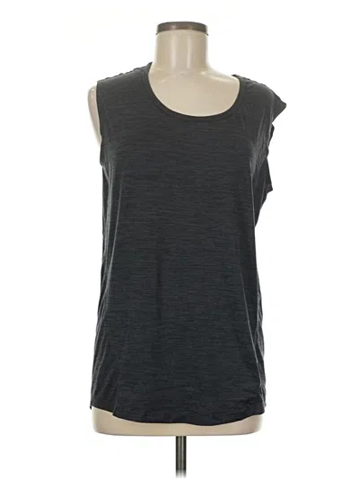 Pre-owned Assorted Brands Sleeveless T-shirt In Gray