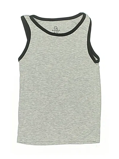 Pre-owned Assorted Brands Kids' Sleeveless T-shirt In Gray