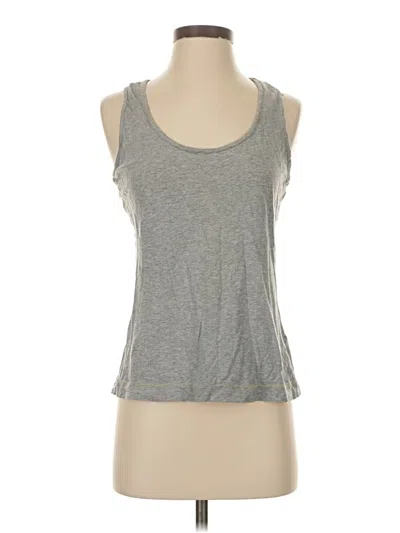 Pre-owned Assorted Brands Sleeveless T-shirt In Gray