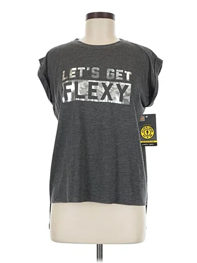 Assorted Brands Sleeveless T-shirt In Gray