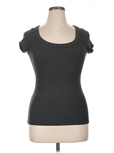 Pre-owned Assorted Brands Sleeveless T-shirt In Gray