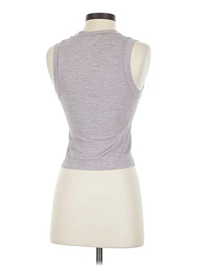 Pre-owned Assorted Brands Sleeveless T-shirt In Gray