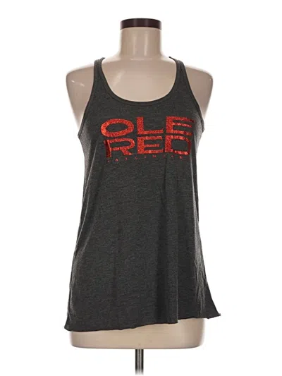 Pre-owned Assorted Brands Sleeveless T-shirt In Gray