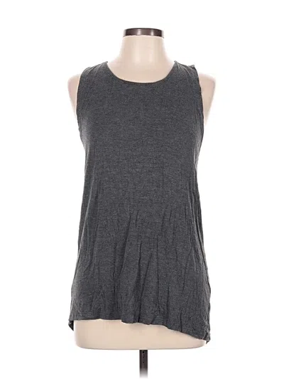 Pre-owned Assorted Brands Sleeveless T-shirt In Gray