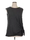 Assorted Brands Sleeveless T-shirt In Gray
