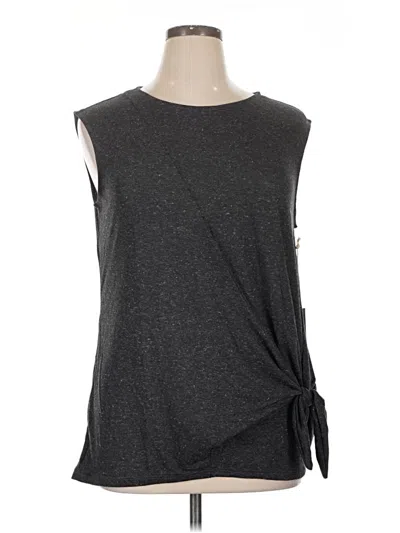 Assorted Brands Sleeveless T-shirt In Gray