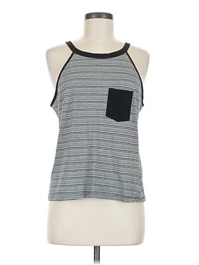 Pre-owned Assorted Brands Sleeveless T-shirt In Gray