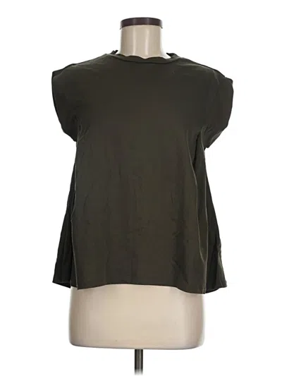 Pre-owned Assorted Brands Sleeveless T-shirt In Green