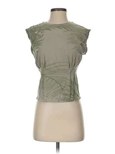Pre-owned Assorted Brands Sleeveless T-shirt In Green