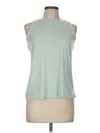 Assorted Brands Sleeveless T-shirt In Green