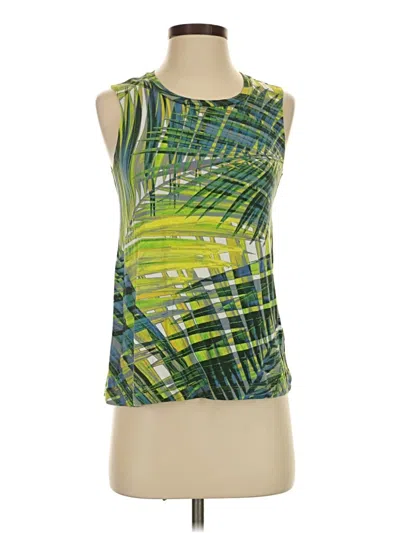 Pre-owned Assorted Brands Sleeveless T-shirt In Green