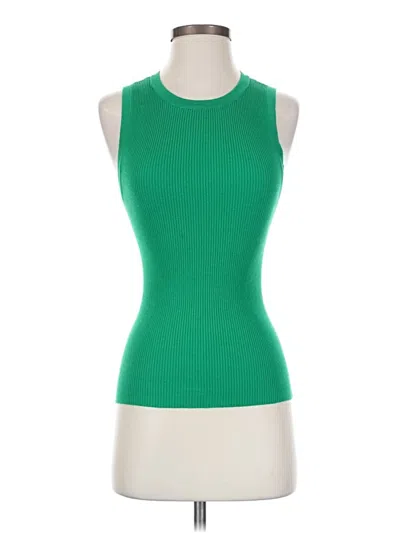 Pre-owned Assorted Brands Sleeveless T-shirt In Green