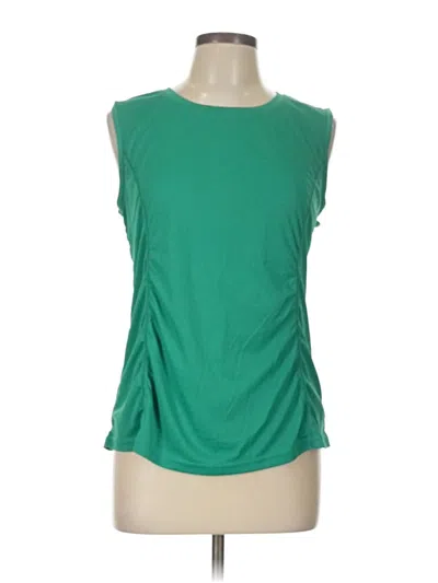 Pre-owned Assorted Brands Sleeveless T-shirt In Green