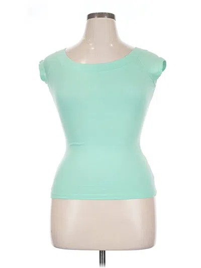 Pre-owned Assorted Brands Sleeveless T-shirt In Green
