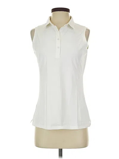 Pre-owned Assorted Brands Sleeveless T-shirt In Ivory