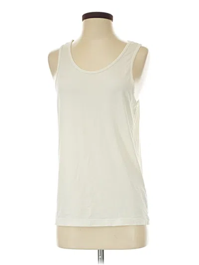 Pre-owned Assorted Brands Sleeveless T-shirt In Ivory