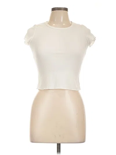 Pre-owned Assorted Brands Sleeveless T-shirt In Ivory