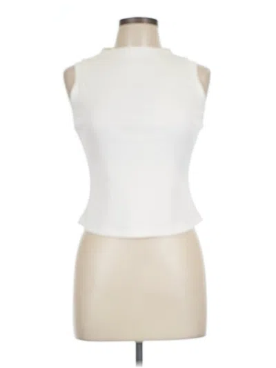 Pre-owned Assorted Brands Sleeveless T-shirt In Ivory