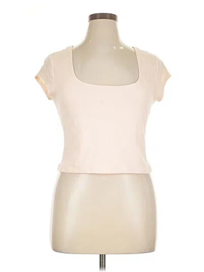 Pre-owned Assorted Brands Sleeveless T-shirt In Ivory