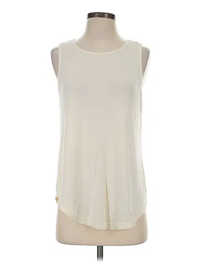 Pre-owned Assorted Brands Sleeveless T-shirt In Ivory