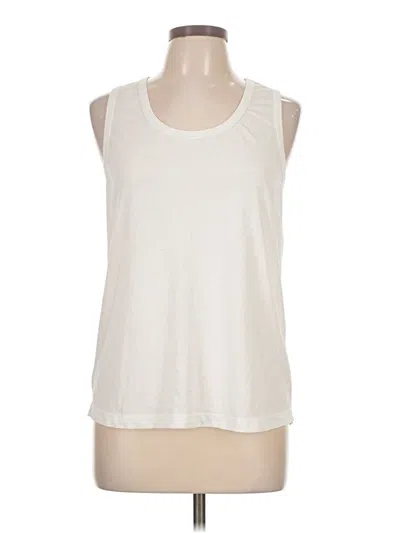Pre-owned Assorted Brands Sleeveless T-shirt In Ivory