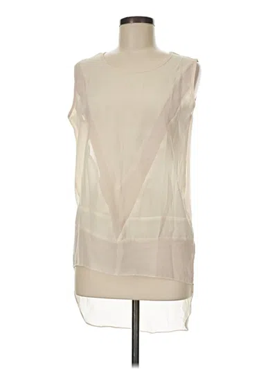 Pre-owned Assorted Brands Sleeveless T-shirt In Ivory
