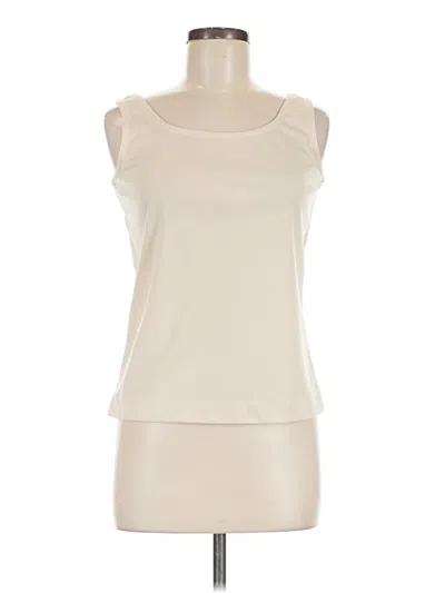 Pre-owned Assorted Brands Sleeveless T-shirt In Ivory