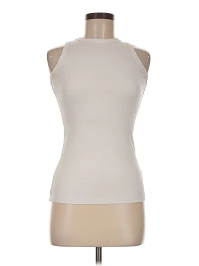 Pre-owned Assorted Brands Sleeveless T-shirt In Ivory