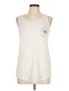 Assorted Brands Sleeveless T-shirt In Ivory