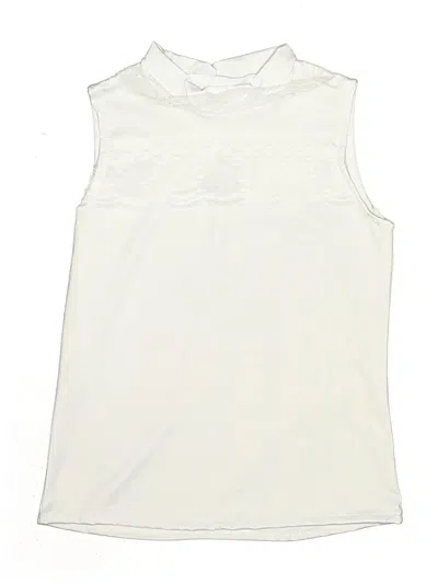 Pre-owned Assorted Brands Kids' Sleeveless T-shirt In Ivory