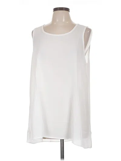Assorted Brands Sleeveless T-shirt In Ivory